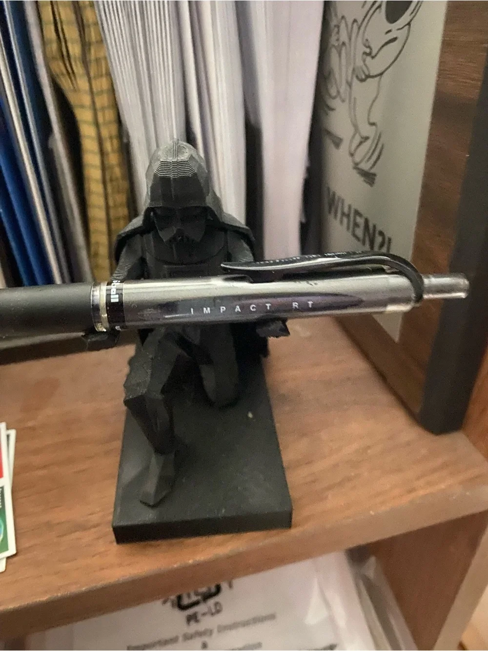 Black Darth Vader Desk Pen Holder - Home Office
